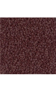 Miyuki delica beads 15/0 - Matted opaque espresso DBS-1910